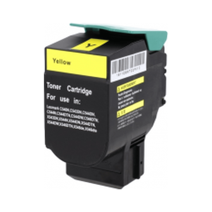 Toner Lexmark C540H1YG Yellow