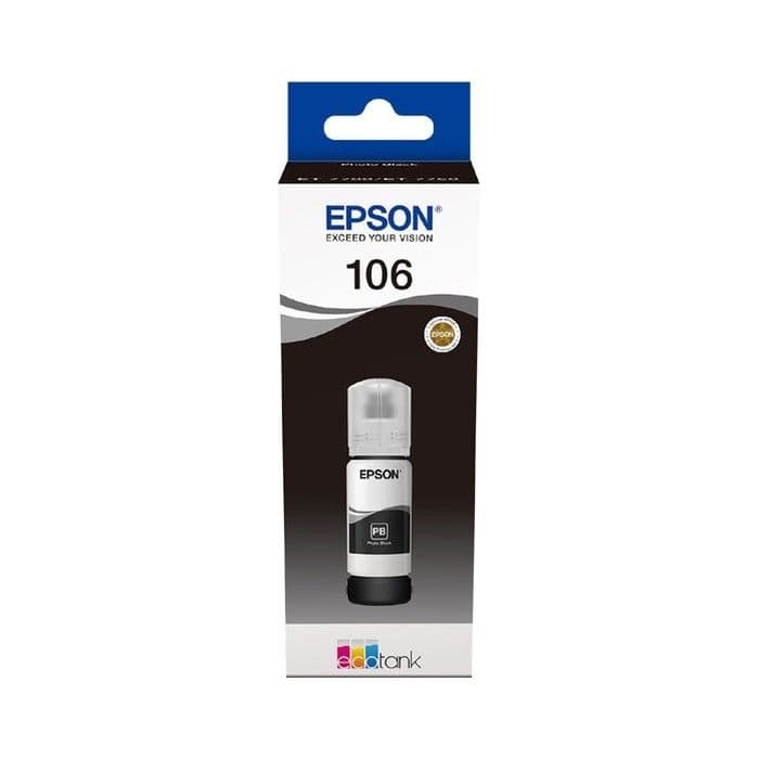 Črnilo Epson 106 Black / Original