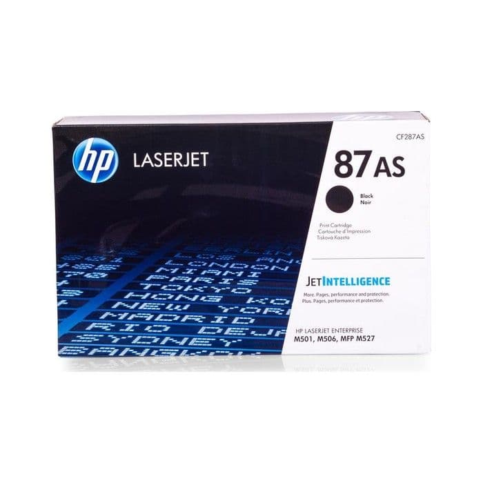 Toner HP CF287AS 87AS Black, original