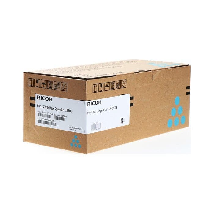 Toner Ricoh 407544 / SP C250 Cyan / Original