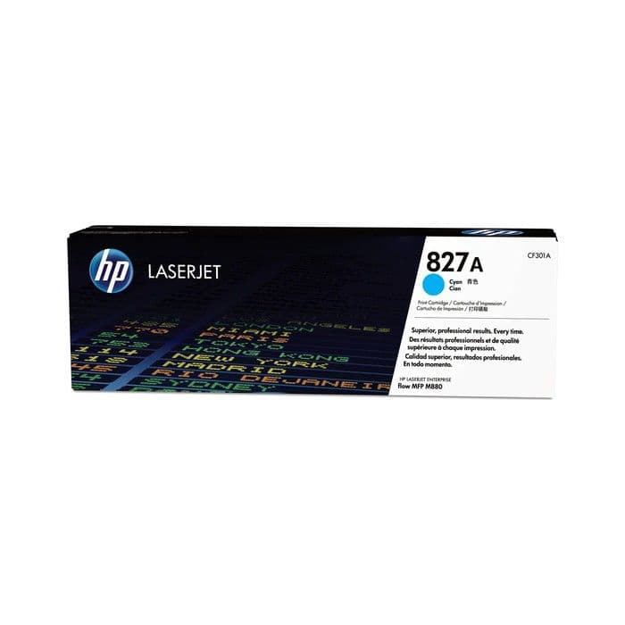 Toner HP CF301A Cyan / 827A, original