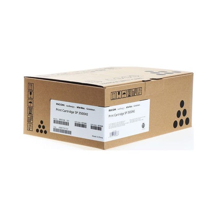 Toner Ricoh 407646 / SP 3500XE Black / Original