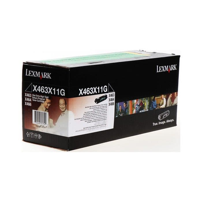 Toner Lexmark X463X11G Black / Original