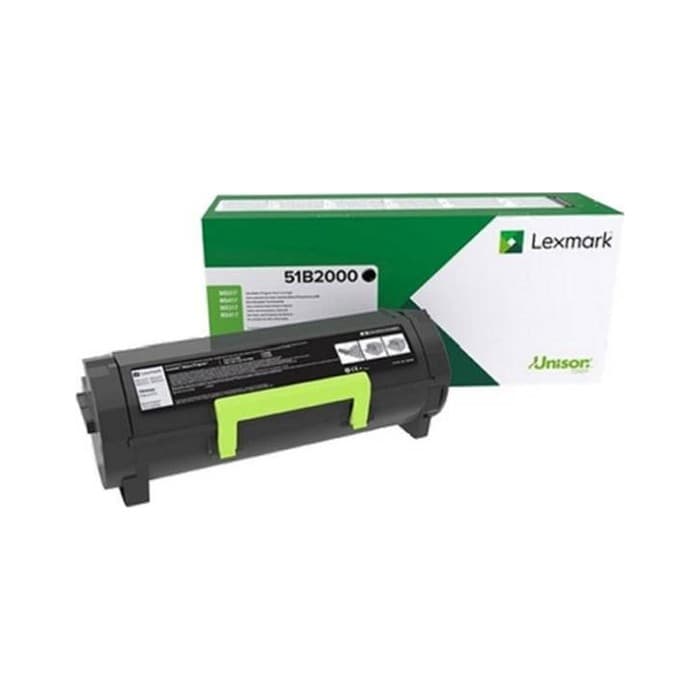 Toner Lexmark 51B2000 Black / Original