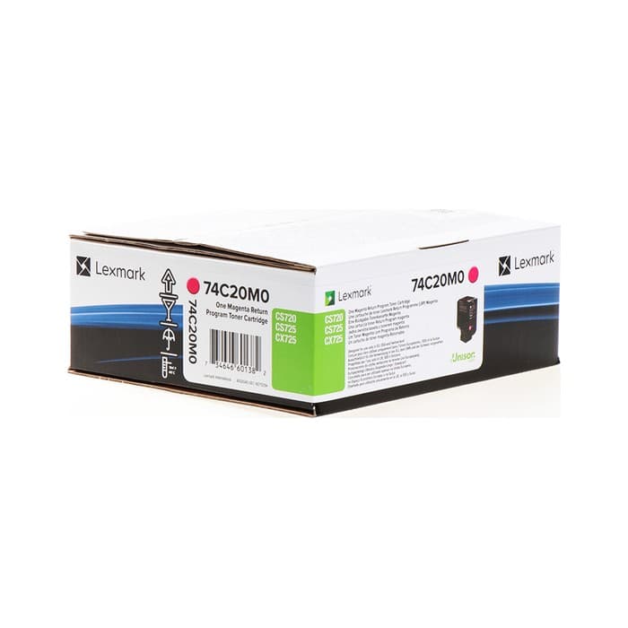 Toner Lexmark 74C20M0 Magenta / Original
