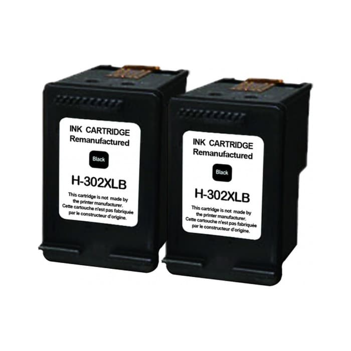 Kartuša za HP 302 XXL Black / Dvojno pakiranje, kompatibilna