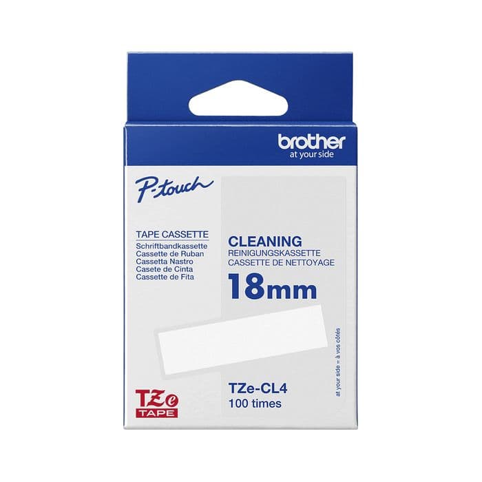 Čistilna kaseta Brother TZe-CL4 (18 mm, za čiščenje glave), original