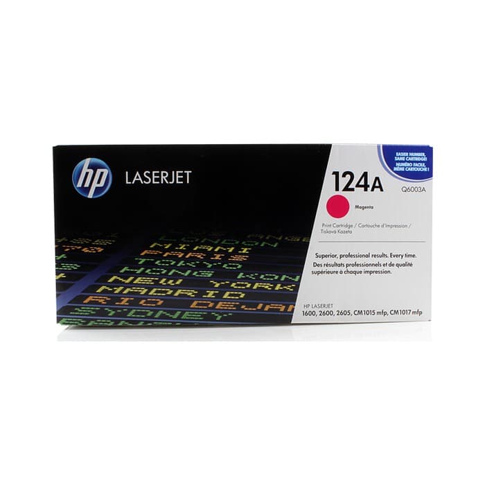 Toner HP Q6003A Magenta / 124A, original
