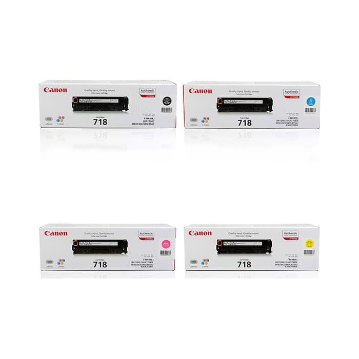 Komplet tonerjev Canon CRG-718 / Original