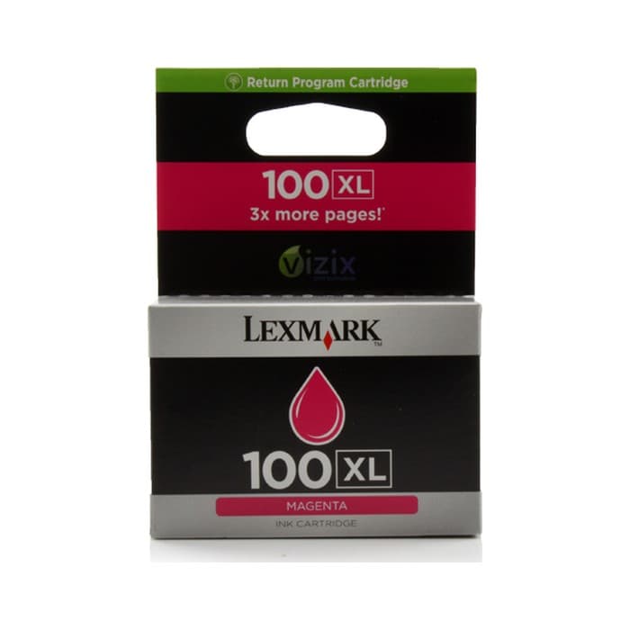 Kartuša Lexmark 100 XL Magenta / Original