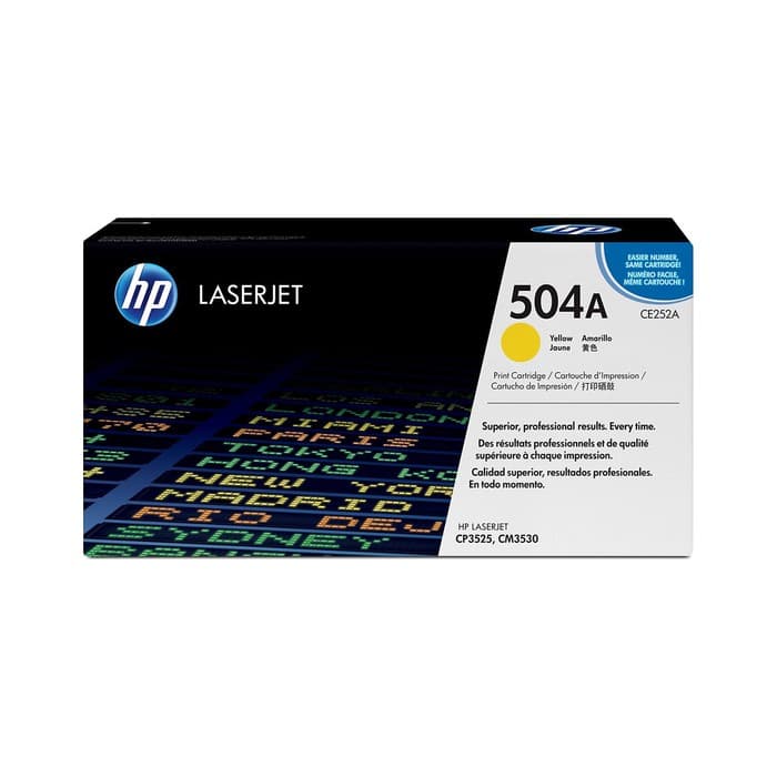 Toner HP CE252A Yellow / 504A, original