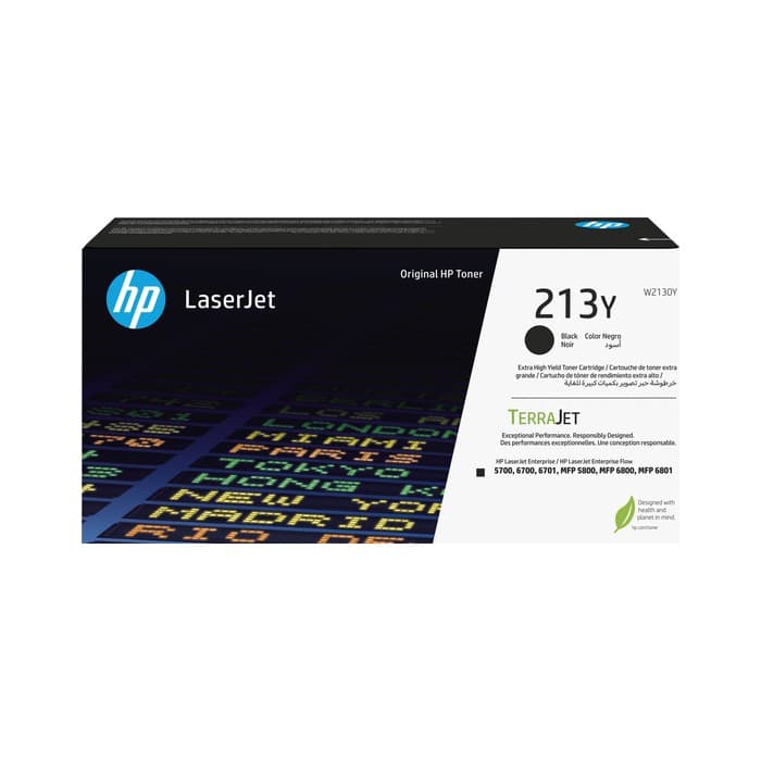 Toner HP W2130Y 213Y Black, original