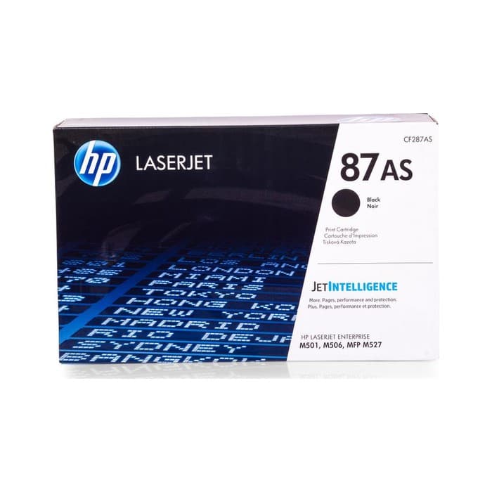 Toner HP CF287AS 87AS Black, original