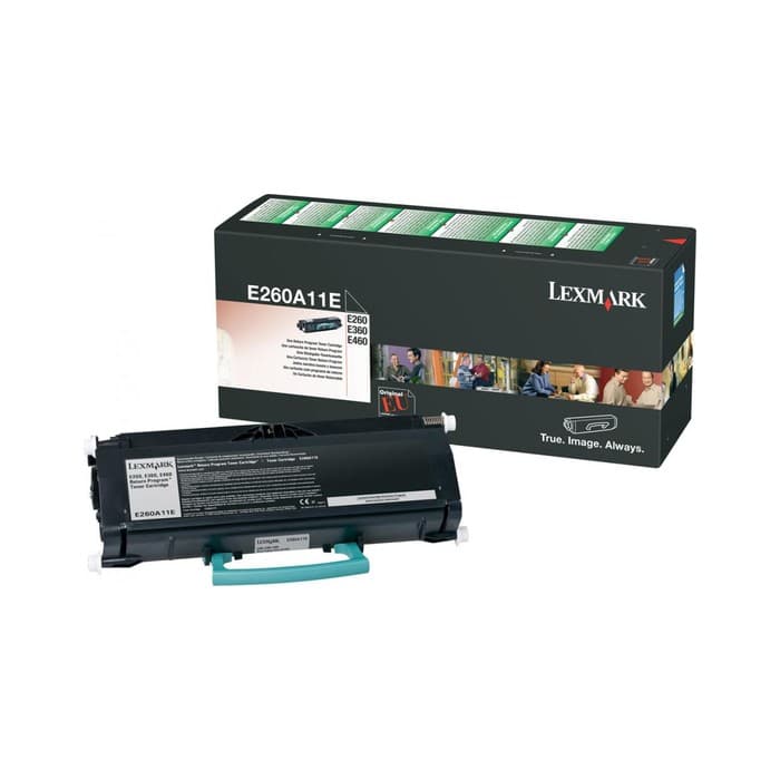 Toner Lexmark E260 / E260A11E Black / Original