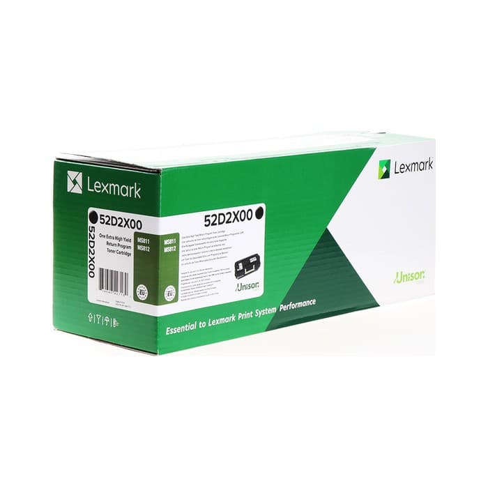 Toner Lexmark 52D2X00 Black / Original