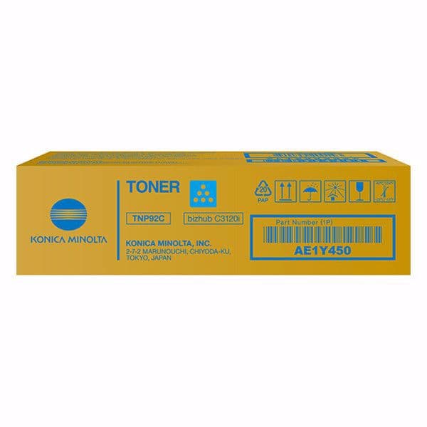 Toner Konica Minolta TNP-92C Cyan / Original