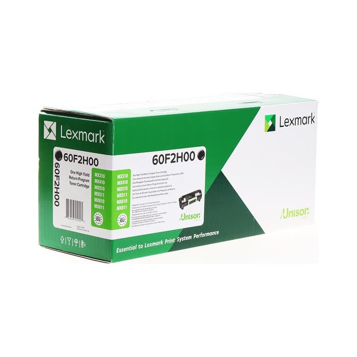 Toner Lexmark 60F2H00 Black / Original