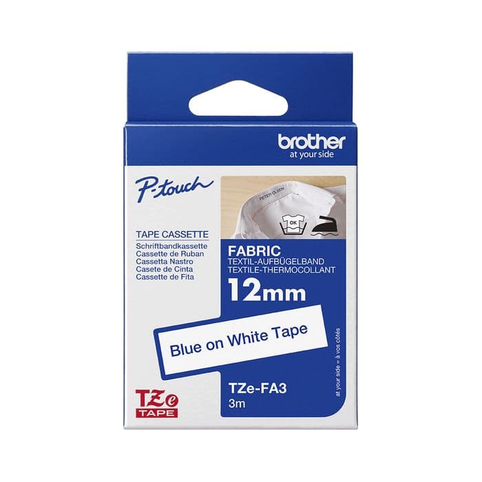 Trak Brother TZe-FA3 (12 mm, modro na belem), original