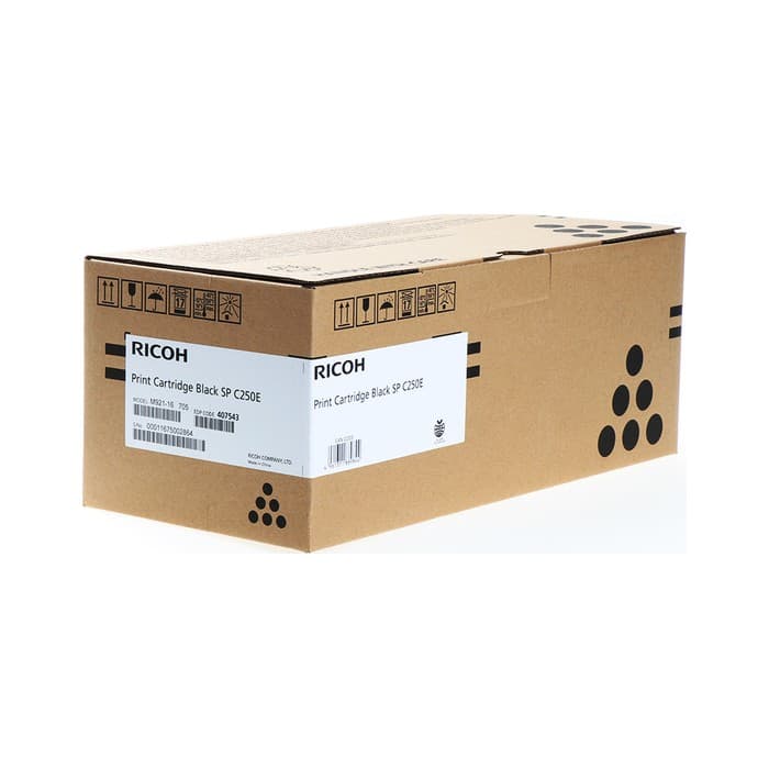 Toner Ricoh 407543 / SP C250 Black / Original