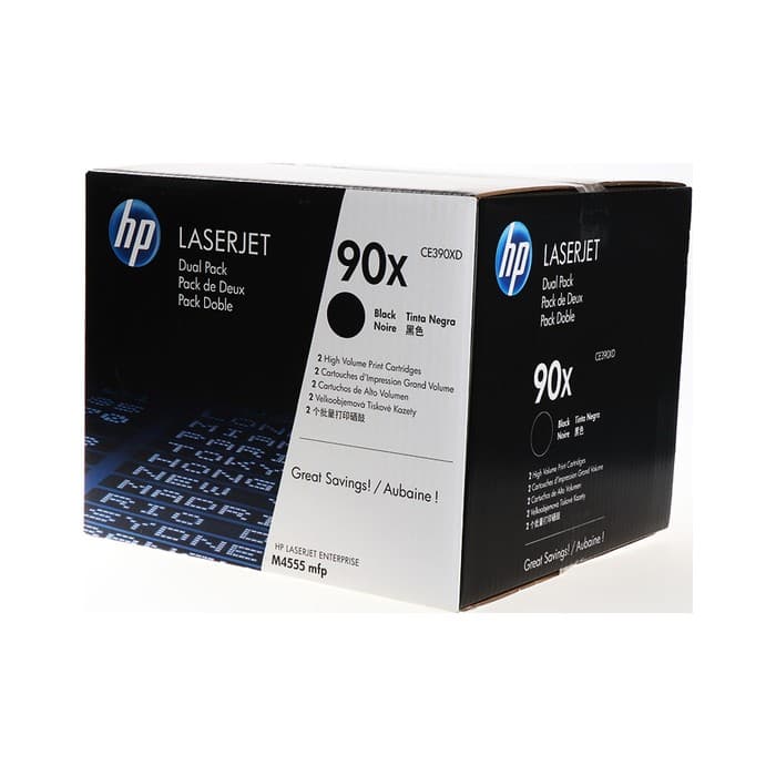 Toner HP CE390XD 90X Black / Dvojno pakiranje, original