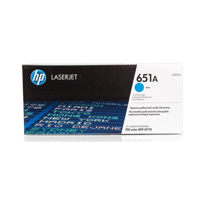 Toner HP CE341A Cyan / 651A, original
