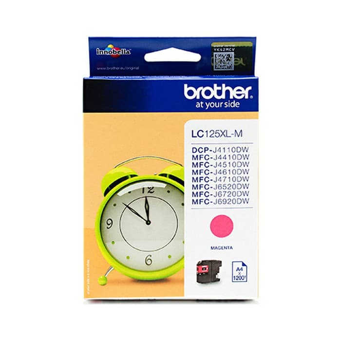 Kartuša Brother LC125 XL Magenta / Original