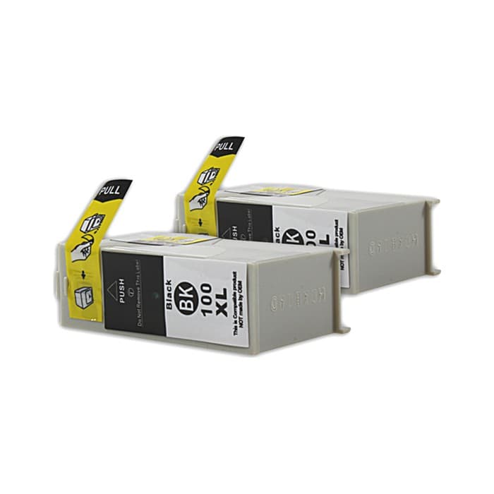 Kartuša Lexmark 100 XL Black / Dvojno pakiranje