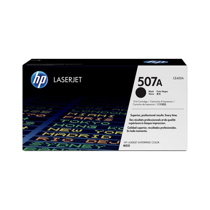 Toner HP CE400A Black / 507A, original