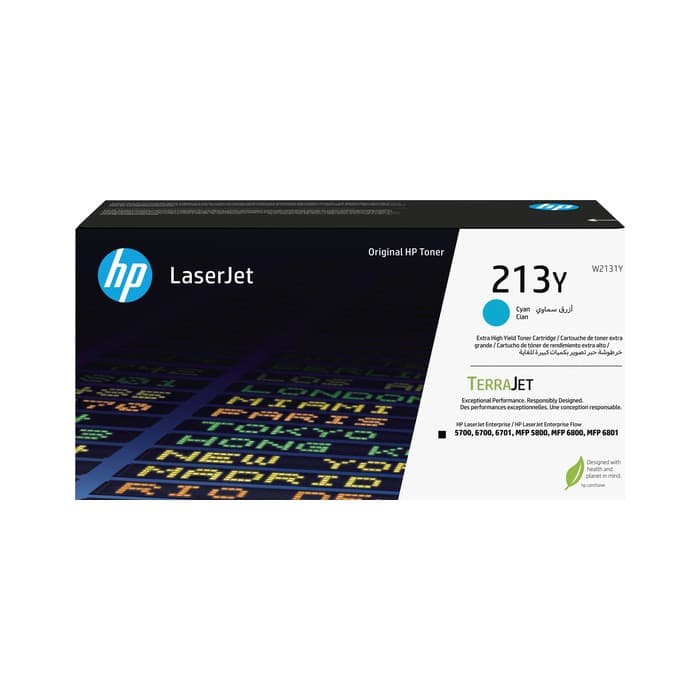 Toner HP W2131Y 213Y Cyan, original