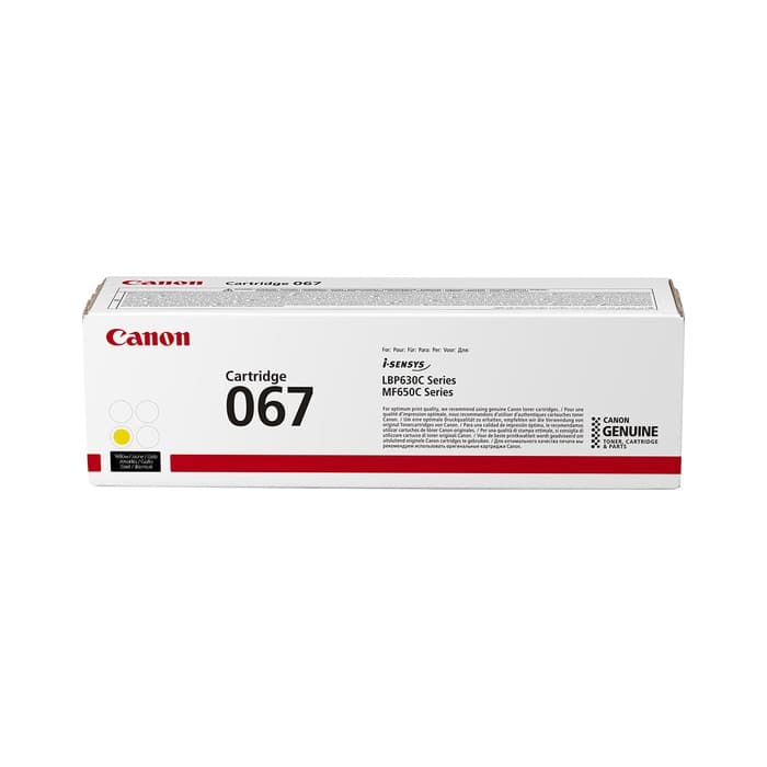 Toner Canon CRG-067 Yellow / Original