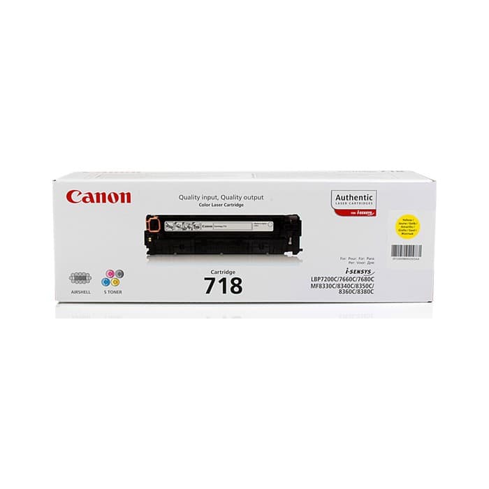 Toner Canon CRG-718 Yellow / Original