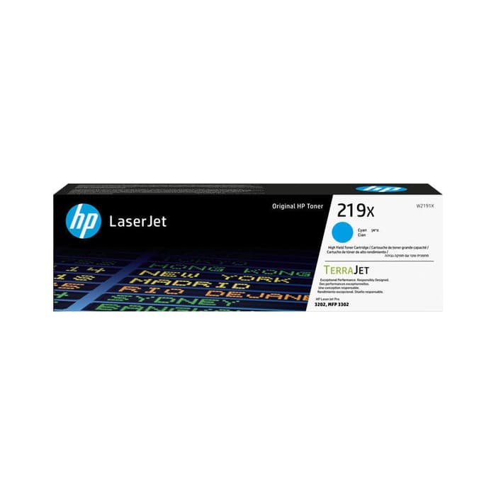 Toner HP W2191X 219X Cyan, original