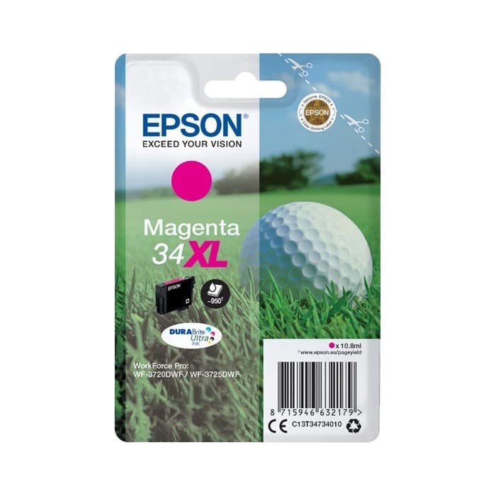 Kartuša Epson 34 XL Magenta / Original
