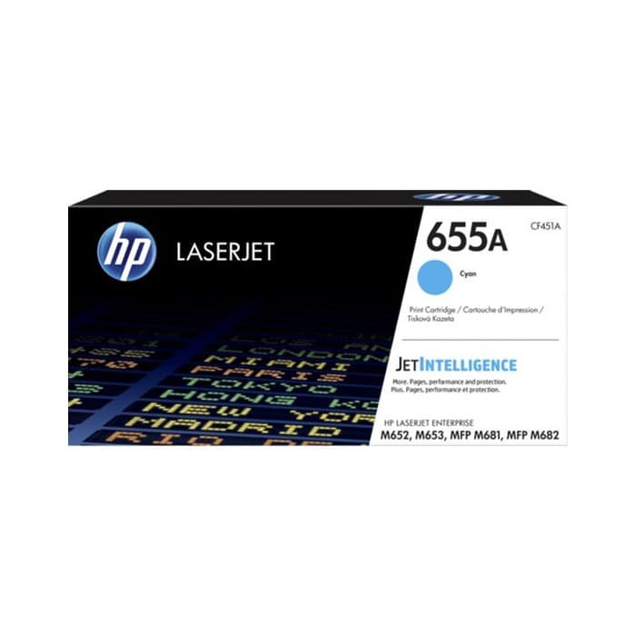 Toner HP CF451A Cyan / 655A, original