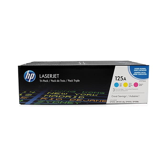 Komplet tonerjev HP CF373AM / 125A (CB541A / CB542A / CB543A), original