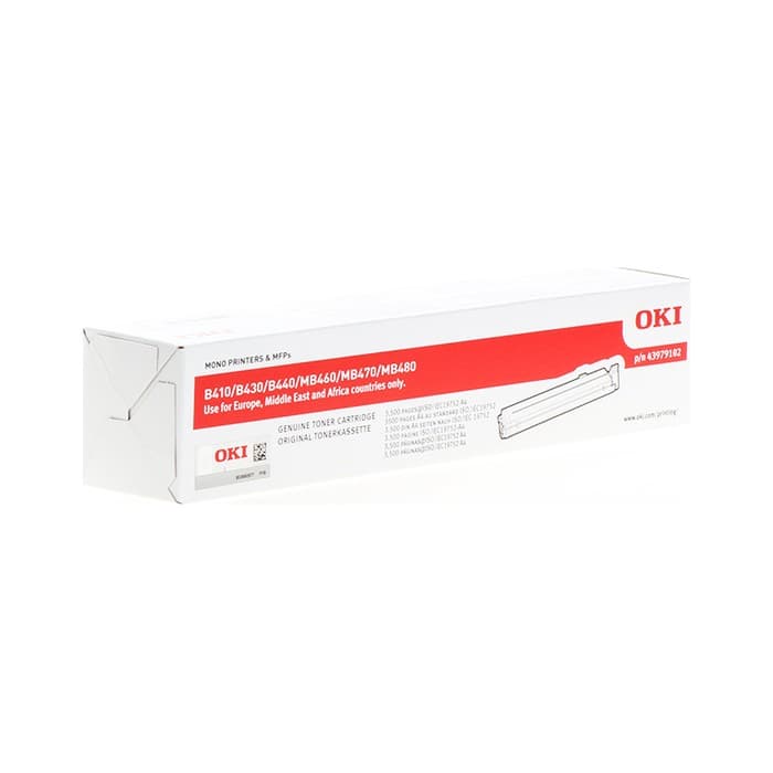 Toner OKI 43979102 Black (B410 / B430 / B440 / MB460 / MB470 / MB480) / Original