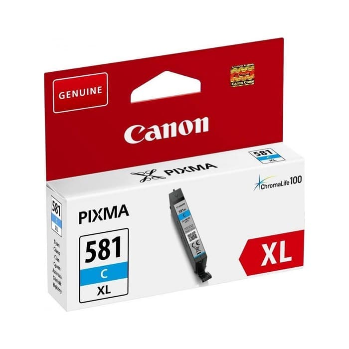 Kartuša Canon CLI-581C XL Cyan / Original