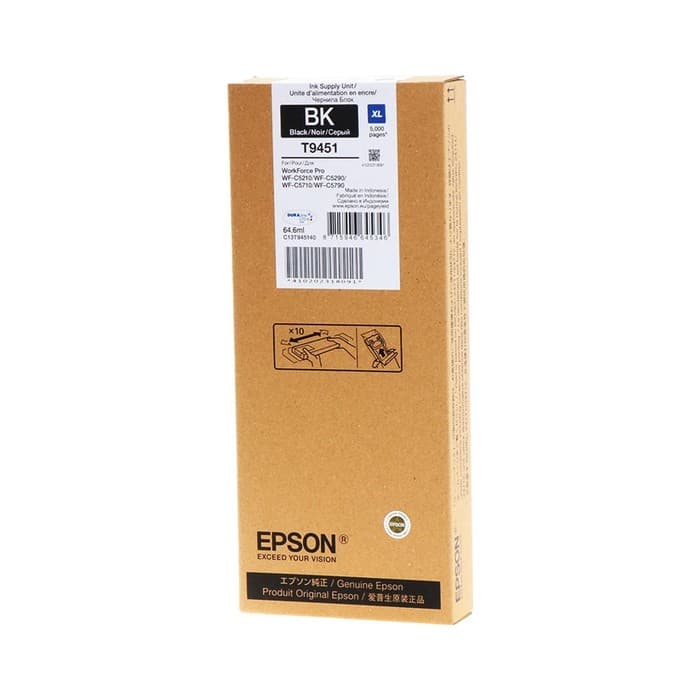 Kartuša Epson T9451 XL Black / Original