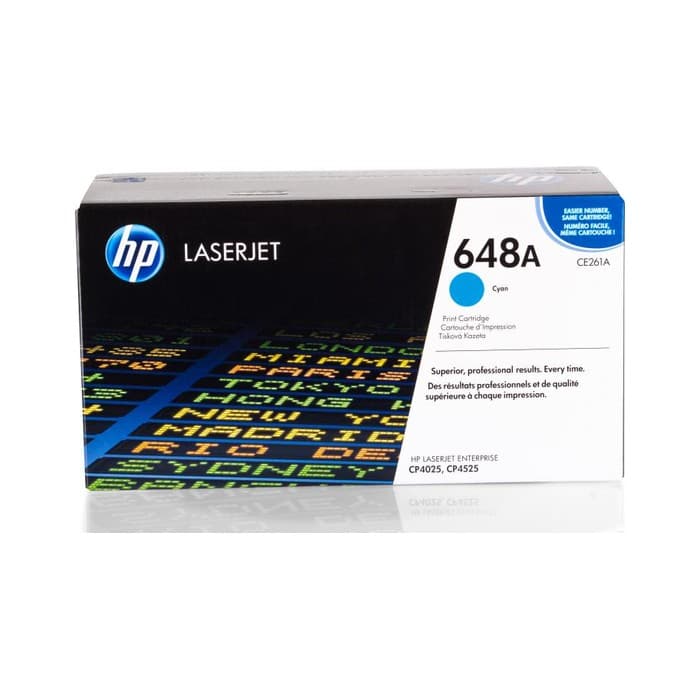 Toner HP CE261A / 648A Cyan, original