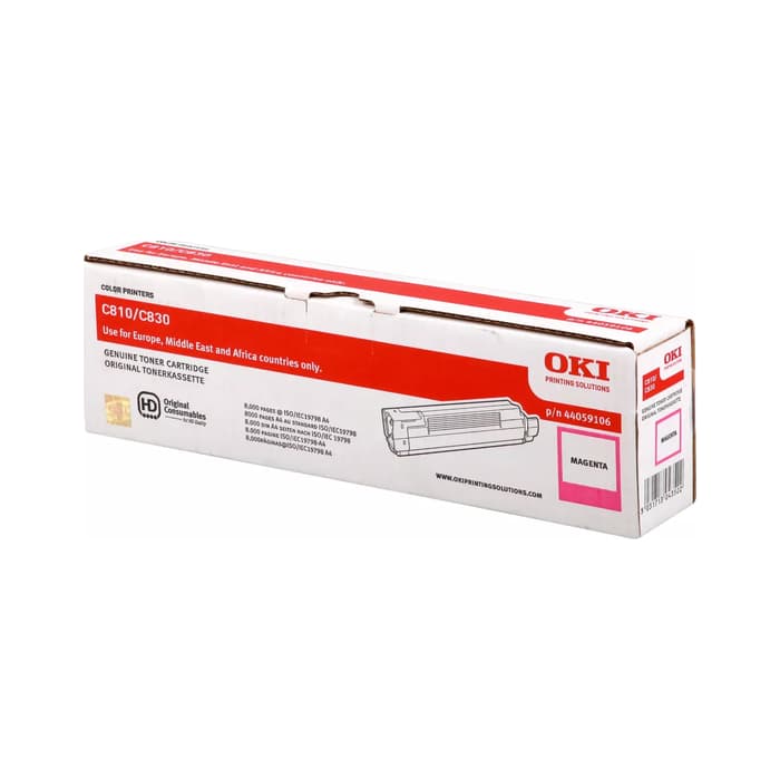 Toner OKI 44059106 (C810/C830) Magenta / Original
