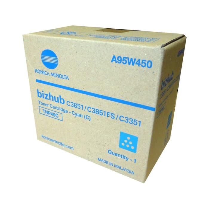 Toner Konica Minolta TNP-49C Cyan / Original