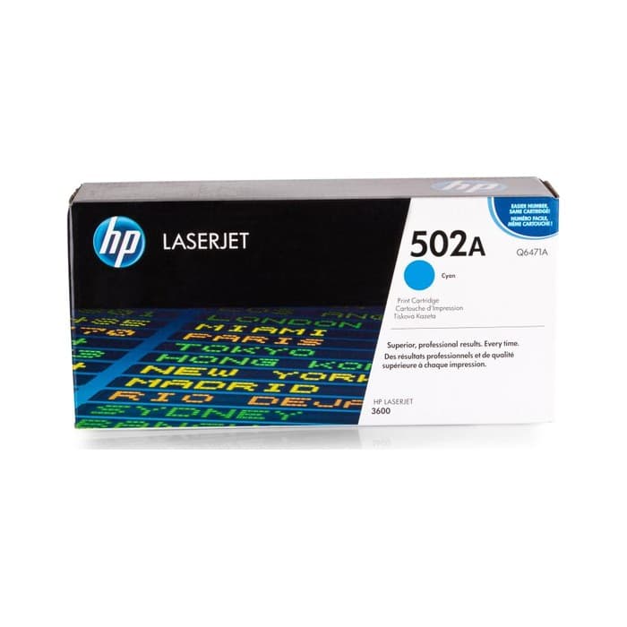 Toner HP Q6471A Cyan / 502A, original