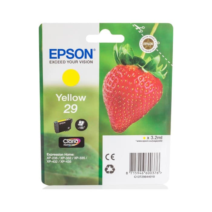 Kartuša Epson T2984 / 29 Yellow / Original