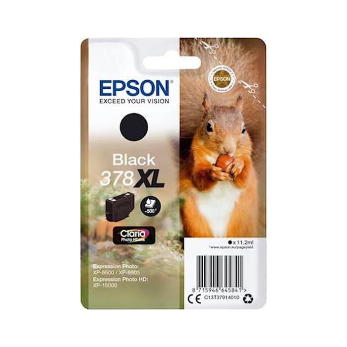 Kartuša Epson 378 XL Black / Original