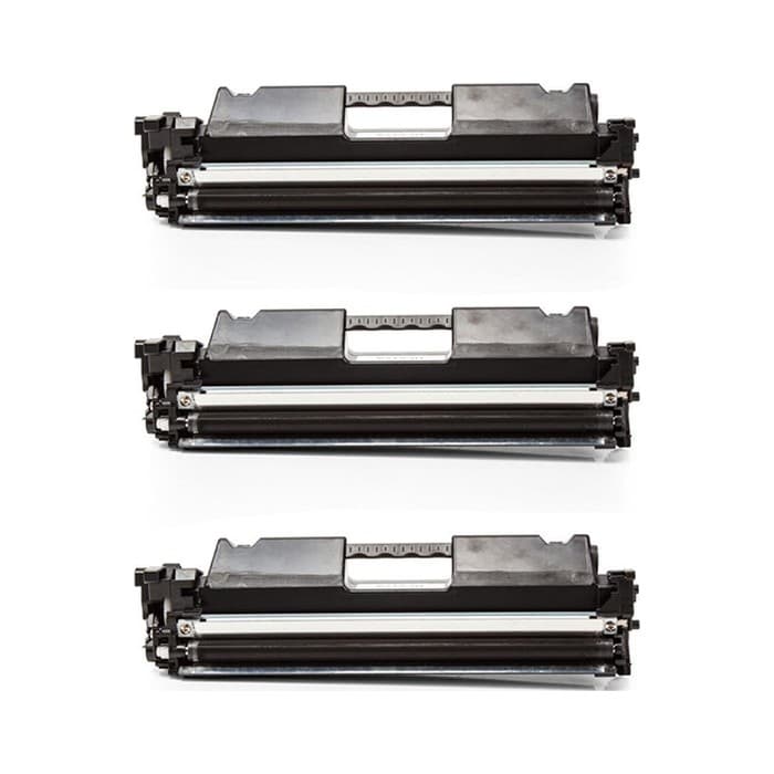 Toner za HP CF217A 17A Black / Trojno pakiranje, kompatibilen