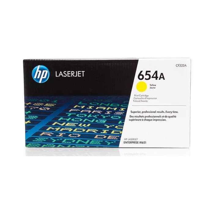 Toner HP CF332A Yellow / 654A, original