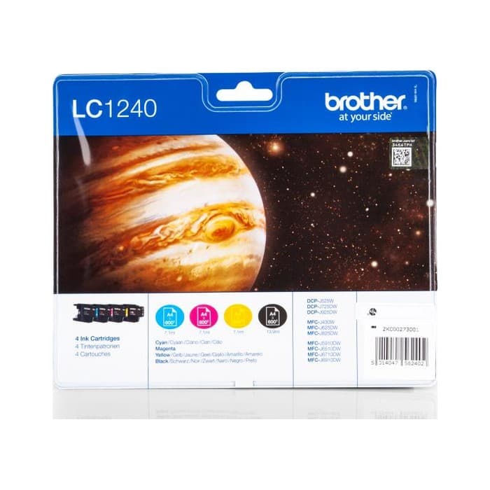 Komplet kartuš Brother LC1240 (CMYK) / Original