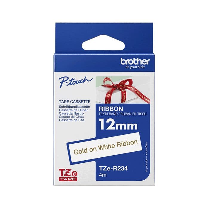 Trak Brother TZe-R234 (12 mm, zlato na belem), original