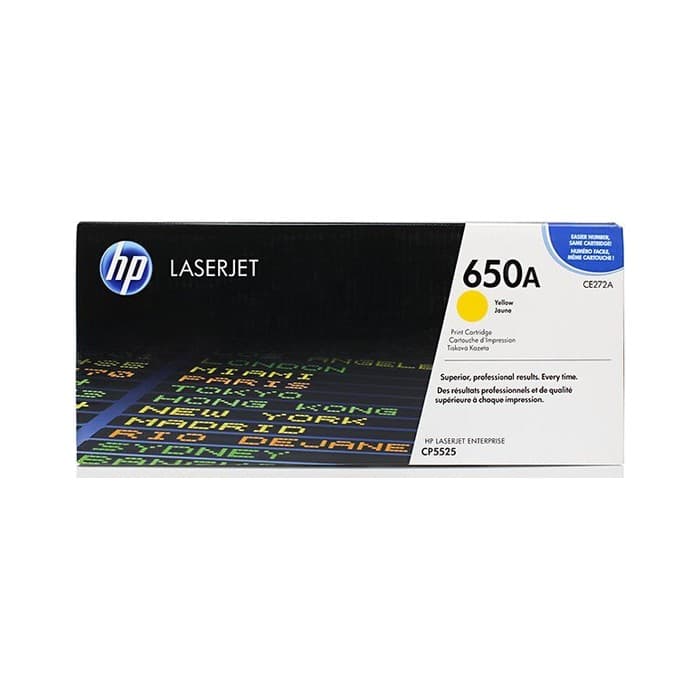 Toner HP CE272A Yellow / 650A, original