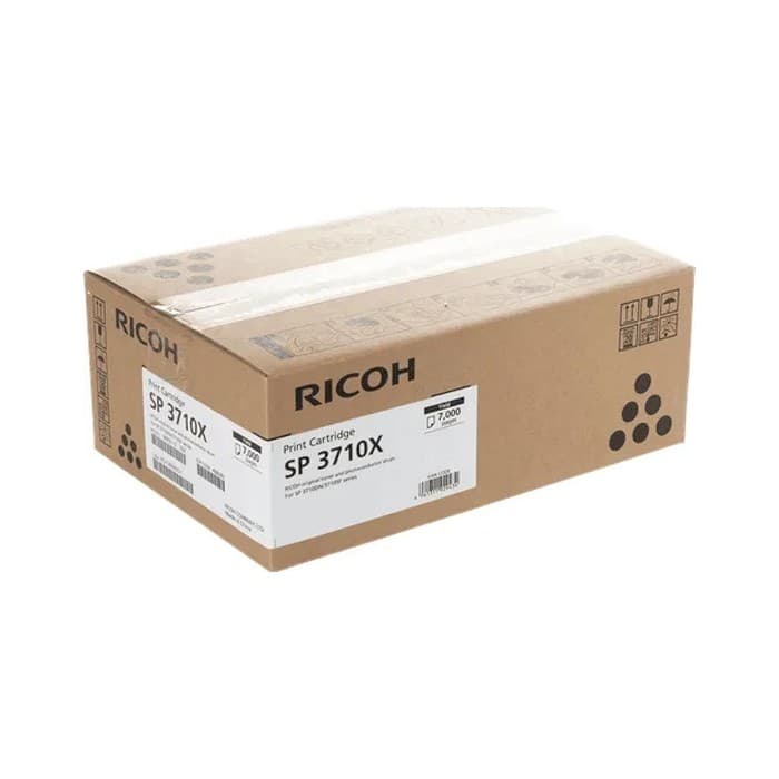 Toner Ricoh 408285 / SP 3710X Black / Original